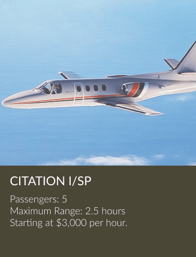 CitationISP private jet aircraft