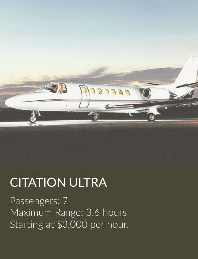 Citation_ultra private jet aircraft