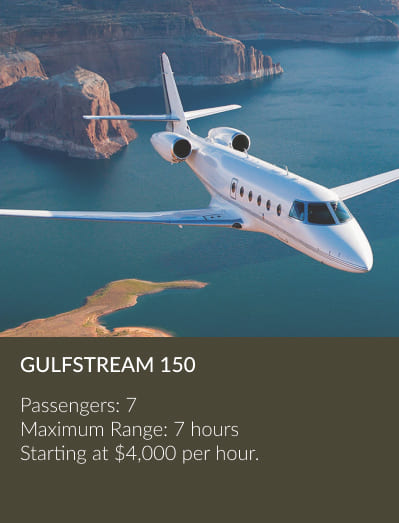 Gulfstream150 mid-size-private jet aircraft