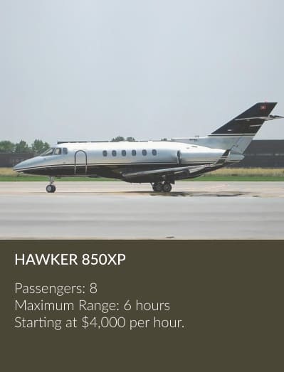 Hawker850xp mid-size-private jet aircraft