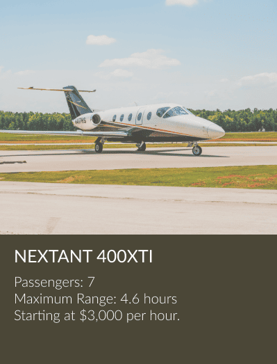 Nextant400xti private jet aircraft